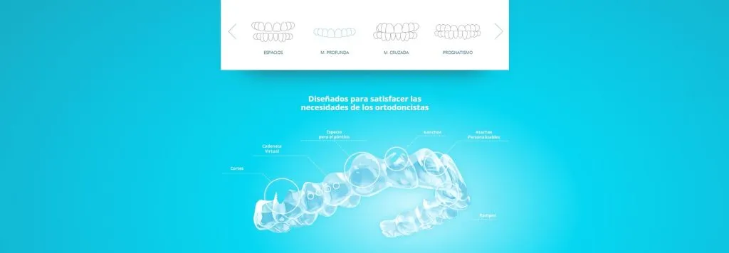 ortodoncia invisible spark